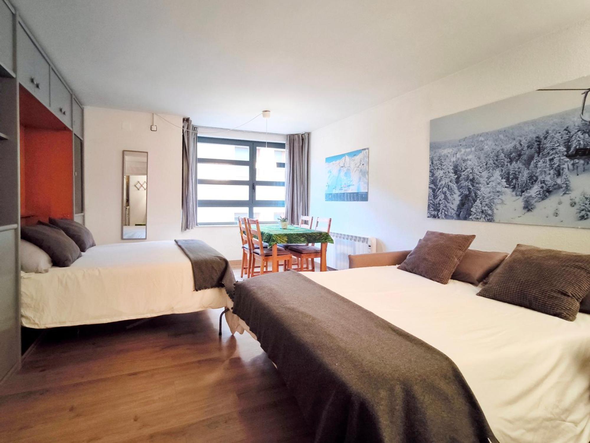 Apartamento a pie de pistas La Molina con vistas Exterior foto